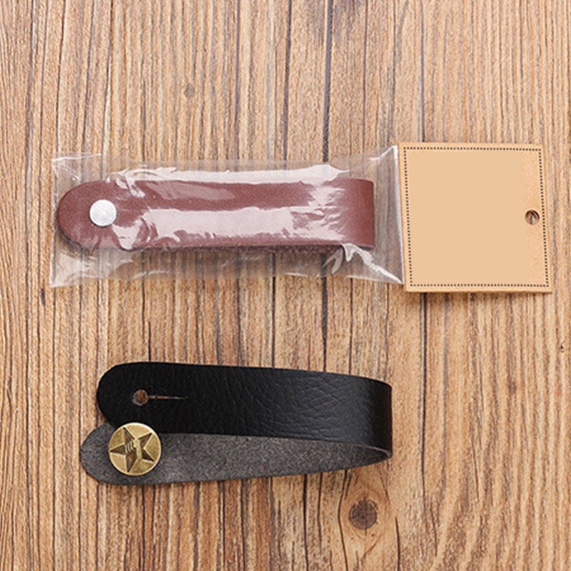 4pcs PU Leather Guitar Neck Strap Guitar Headstock Strap Instrument Supply - Image 2