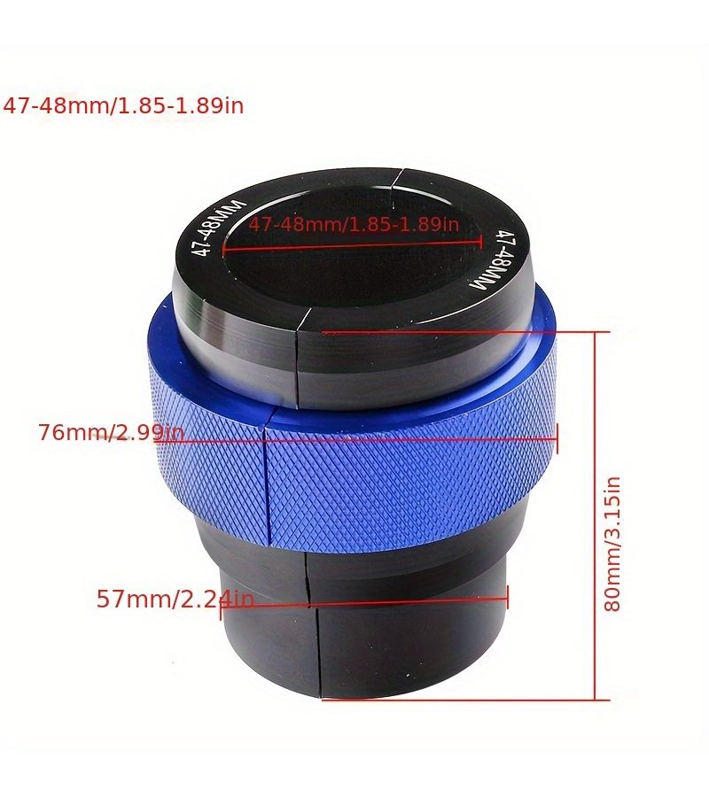 Oil Seal Driver Tool For CNC Front Forks 49-50mm Yellow - Image 4