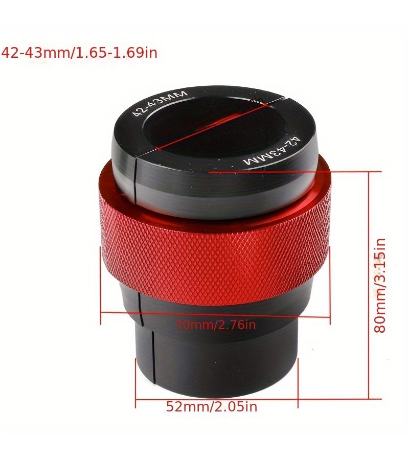 Oil Seal Driver Tool For CNC Front Forks 49-50mm Yellow - Image 2