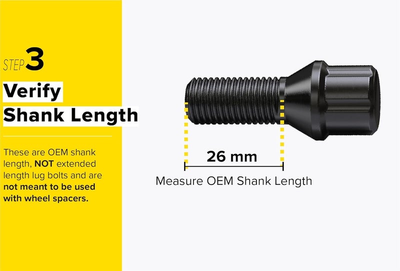 StanceMagic 20pc Locking Spline Black Lug Bolts with Socket Key - Image 5