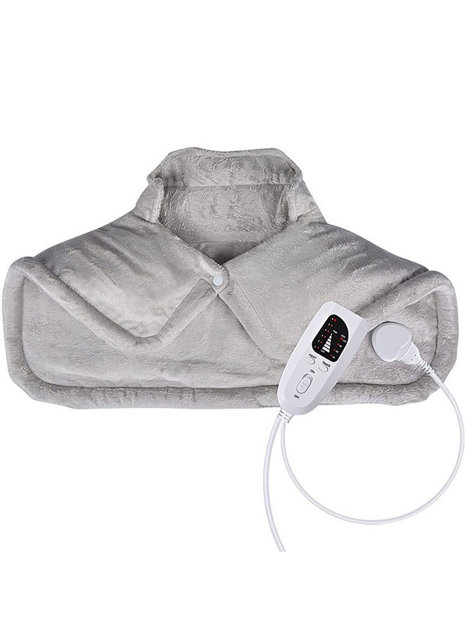 Generic - Heating Pad For Neck And Shoulders, Large Electric Neck Heating Pad For Pain Relief, 6 Heat Settings And 4 Safe Auto Shut Off - 58x42cm, Machine Washable Heating Pad - Image 1