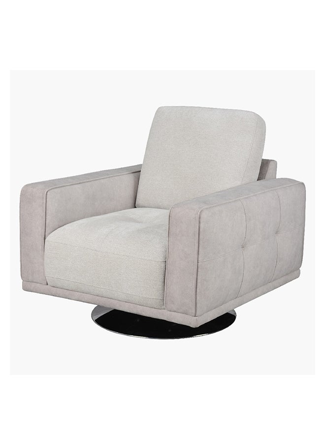 Home Box - Texas Armchair Fabric Sofa with Swivel 104 x 89 x 99 cm - Image 1
