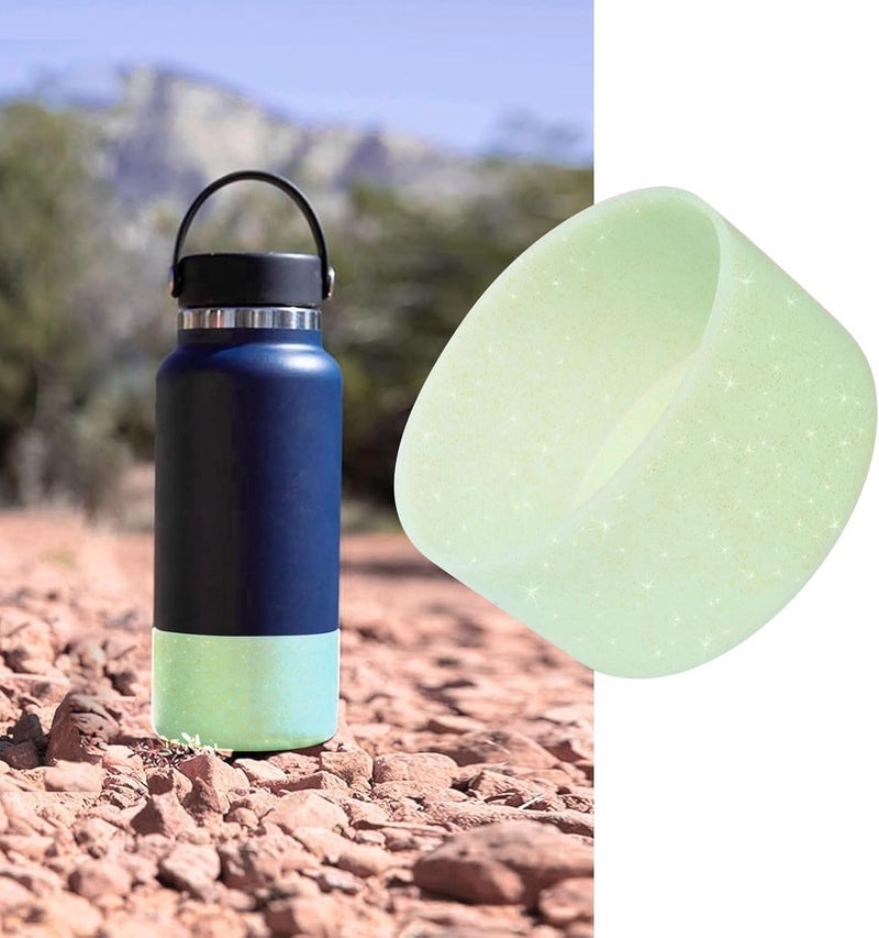 TFAK 5Pcs Silicone Bottle Boot, Silicone Water Bottle Sleeve Compatible with Stanley/Hydroflask/Iron Flask, 2.9-3in Bottom Width of Stainless Water Bottle - Image 2