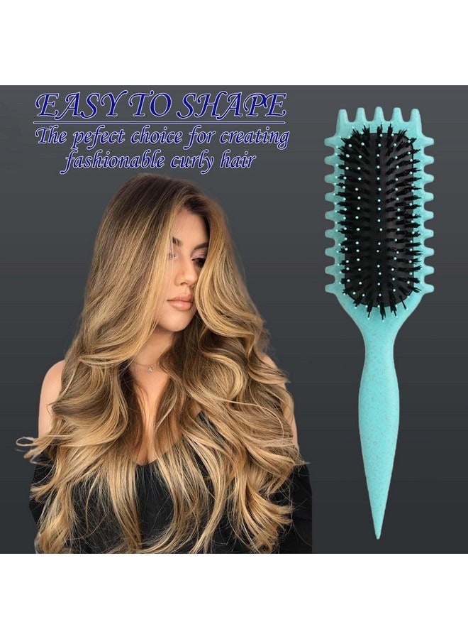 Beauenty Curl Brush, Curl Define Styling Brush Curly Hair Brush Curl Defining Brush, Versatile Curl Brush Exquisite and Beautiful Easy to Use, Create Various Fashionable Hairstyles - Image 2