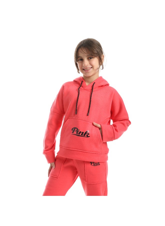 سيزار ترنج بناتي ميلتون شتوي مزود بطباعة علي الصدر - Image 5