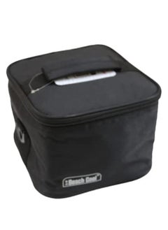 Beach Cool Hot and Cold Lunch Bag - Padded and High Quality Material - Adjustable Strap - 5 Liter - Black  - Image 1
