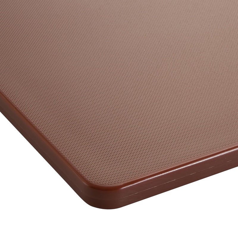 Winco لوح تقطيع وينكو 12 × 18 × 12 بوصة بني - Image 2