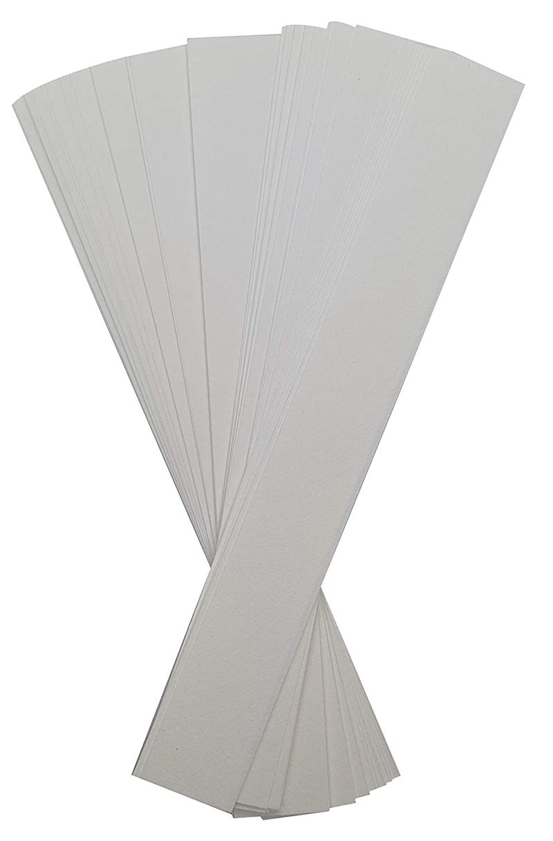 Bartovation Grade 1 Chromatography Paper 6 x 0.75 Inches for Laboratories, School, Pigment Separation and Experiments [Bag of 100 Strips] - Image 3