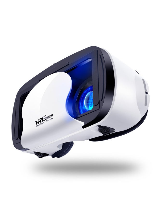 Generic White One-piece Gift VR Classic Cinema Mobile Phone Glasses Glasses 3DVRG Special Generation Glasses-Color:Vrgpro Classic White  - Image 1