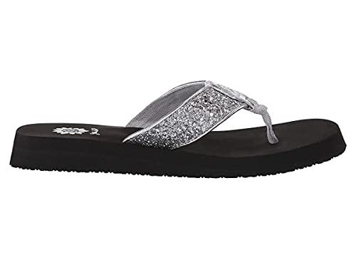 Yellow Box Women's Feliks Sandal, Silver, 8.5 M US - Image 1