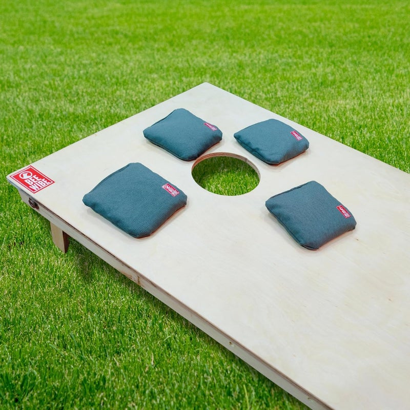 BEEWIBE Set of 4 Official Regulation Cornhole Bags - Dual-Sided, Weather-Resistant Bean Bags for Professional and Casual Play (Sea Green) - Image 3