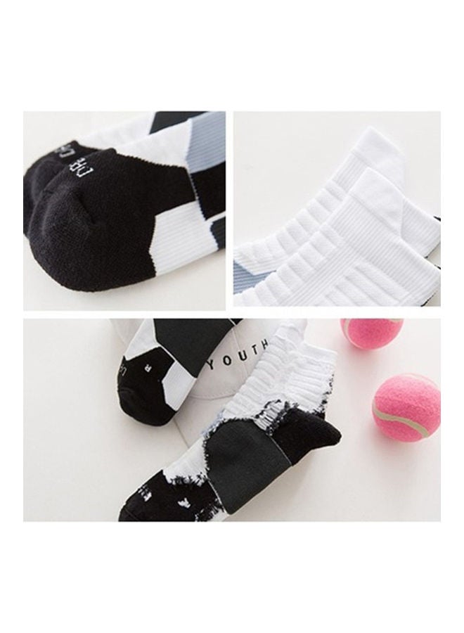 NIBEMINENT Unisex Professional Deodorant Mid-hose Basketball Sports Socks Stockings 21*21*21cm - Image 5