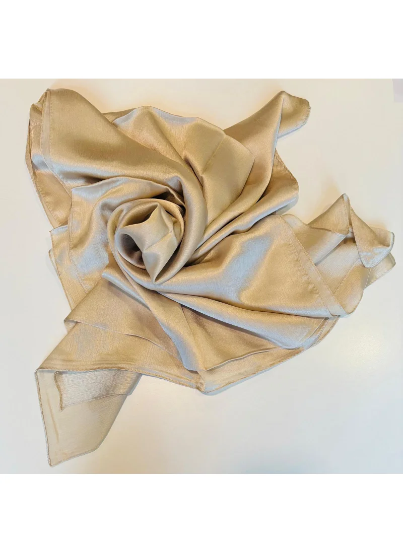 MIZALLE SATIN TEXTURE SPECIAL SHAWL