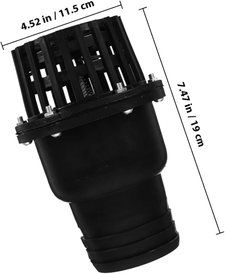 PVC Foot Check Valve Low Pressure Flat Design For Garden Irrigation And Showerhead - Image 3