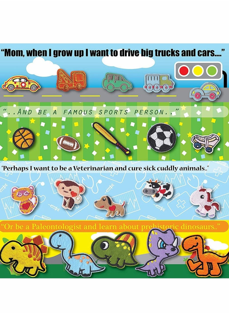 Excefore Patches for Clothing, 40 Pcs Cute Sewing On Patches - Image 3