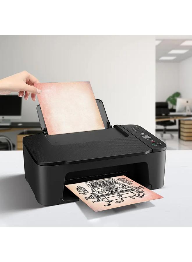 Bluejw New Product Printing Paper 60 Pieces Of Retro Nostalgic A4 Double-sided Letterhead Writing DIY Hand Account Decoration Material Letterhead - Image 2