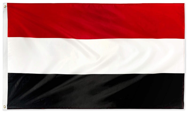 DANF FLAG DANF Yemen Flag 3x5 Foot Yemeni National Flags Polyester with Brass Grommets 3 X 5 Ft - Image 4