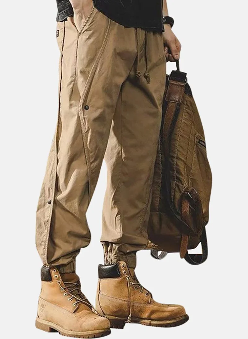 يونيكي Khaki Solid Joggers