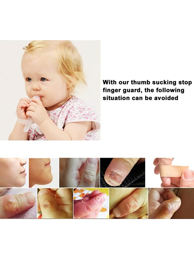 3-Piece Thumb Sucking Prevent Finger Guard