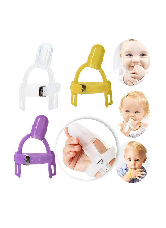 3-Piece Thumb Sucking Prevent Finger Guard