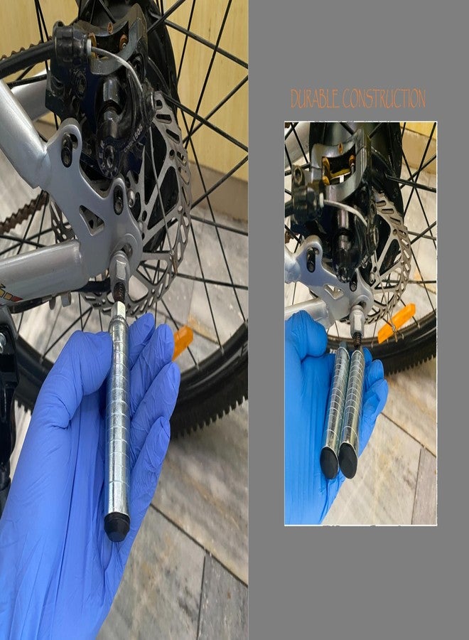 Ilsha® 1 Pair (2 Pcs) Mountain Bike Bicycle Antislip Cylinder Aluminum Alloy Standing Front Rear Foot Pegs. - Image 5