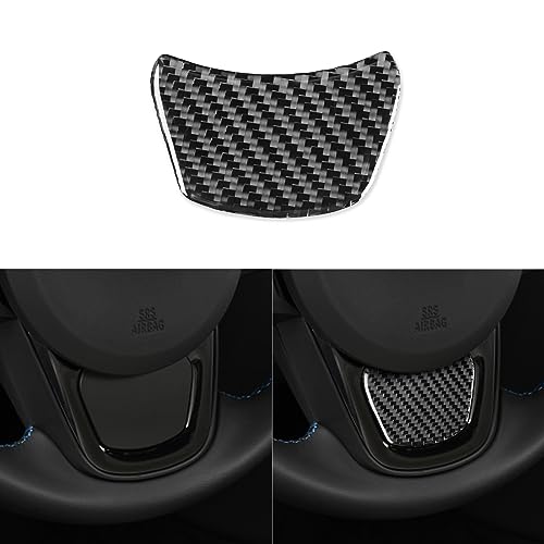 PJFUS Real Premium Carbon Fiber Car Dashboard Panel Decal Soft Sticker Compatible with Toyota Supra GR A90 A91 MK5 2019 2020 2021 2022 Auto Interior Accessories Black 1pc - Image 1