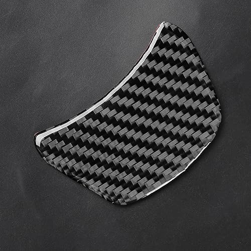PJFUS Real Premium Carbon Fiber Car Dashboard Panel Decal Soft Sticker Compatible with Toyota Supra GR A90 A91 MK5 2019 2020 2021 2022 Auto Interior Accessories Black 1pc - Image 5
