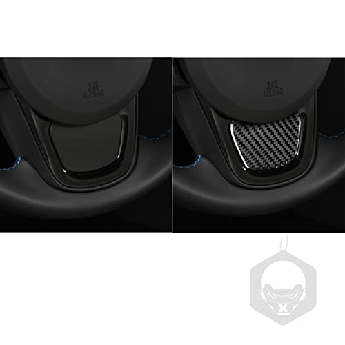 PJFUS Real Premium Carbon Fiber Car Dashboard Panel Decal Soft Sticker Compatible with Toyota Supra GR A90 A91 MK5 2019 2020 2021 2022 Auto Interior Accessories Black 1pc - Image 4