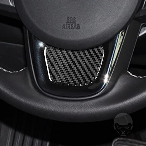 PJFUS Real Premium Carbon Fiber Car Dashboard Panel Decal Soft Sticker Compatible with Toyota Supra GR A90 A91 MK5 2019 2020 2021 2022 Auto Interior Accessories Black 1pc - Image 2