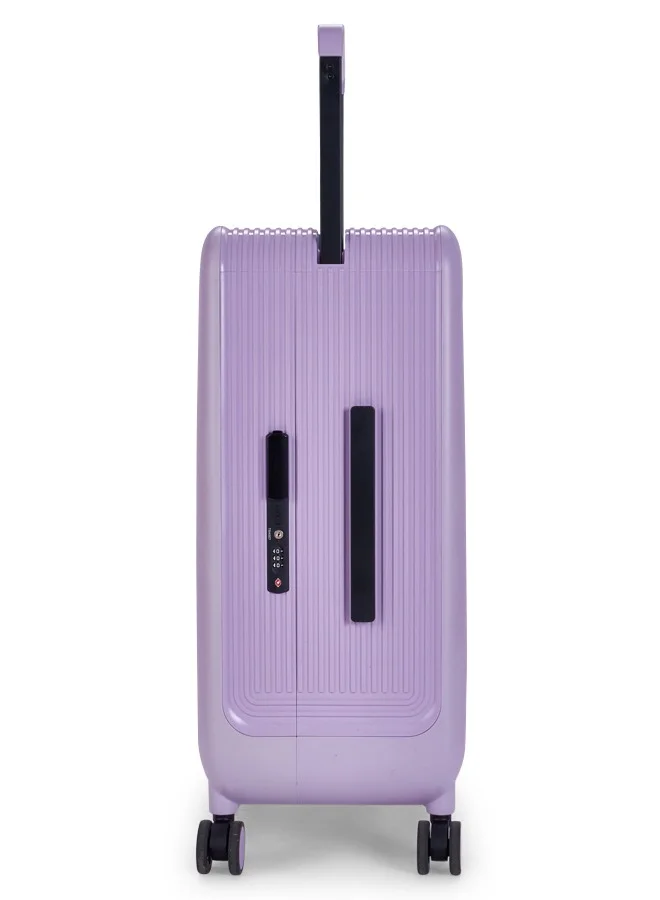 LIMRA Travel Bag From Limra Made Of PC Cabin Carry Check-In Luggage Trolley Size 20 inch Color Purple