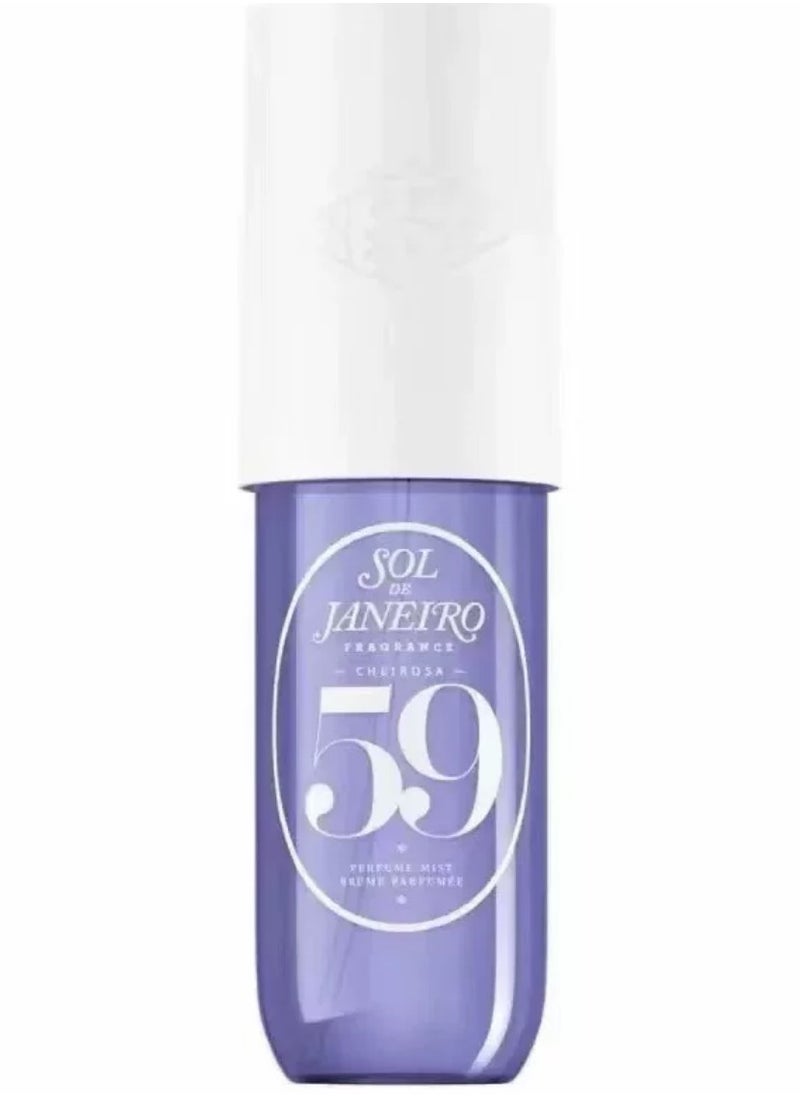 Sol de Janeiro - Fragrance Cheirosa 59 Perfume Mist 90ml, Brume Parfumee, Vanilla Orchid, Violet, and Sandalwood Fragrance - Image 1