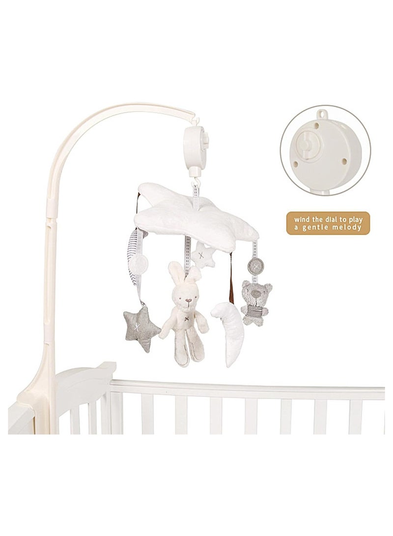 NNEWVANTE Musical Crib Mobile With Star Moon Holder - Relaxing Music for Baby Crib - Suitable for Newborns and Older - Image 4
