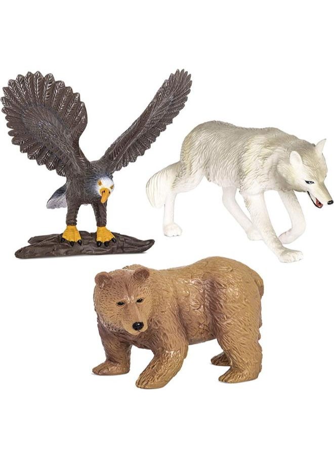 Terra FOREST ANIMALS (WOLF, BEAR & EAGLE)  - Image 2