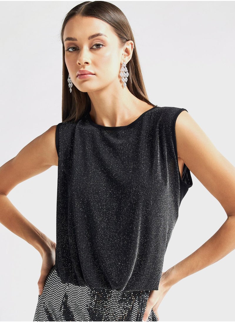FAV Crew Neck Knitted Top  - Image 1