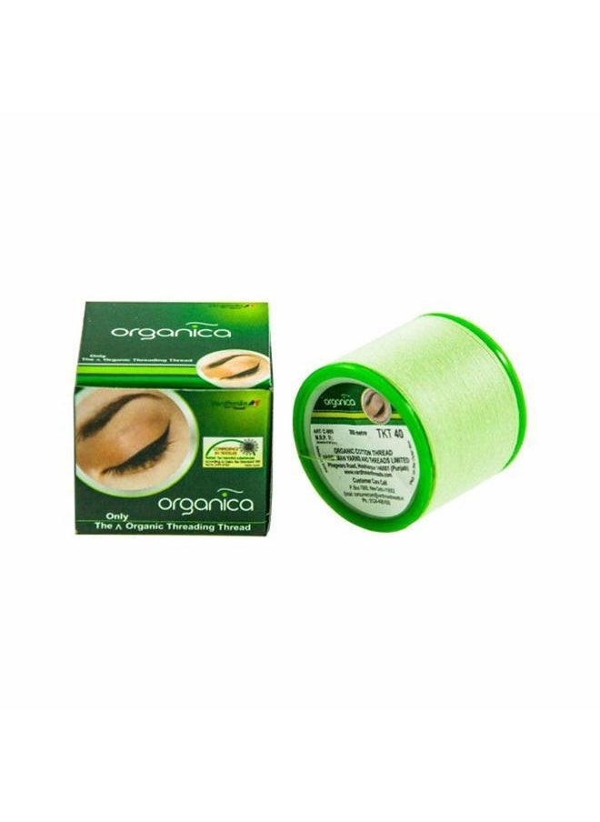 Organica Organica Face & Eyebrow Threading Thread Organic x 1 thread spool eyebrow makeup facial dermaplaning hair removal epilator tool  - Image 1