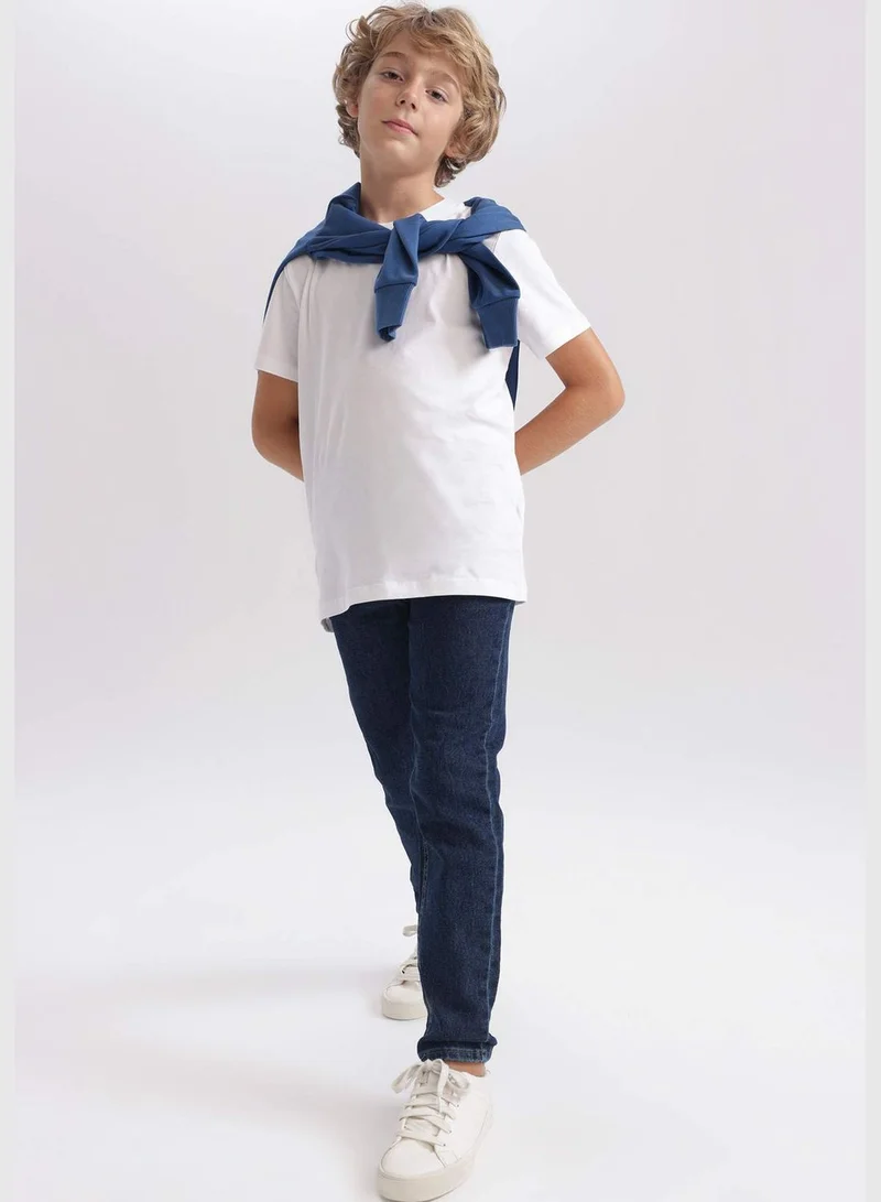 DeFacto Boy Slim Fit Denim Trousers