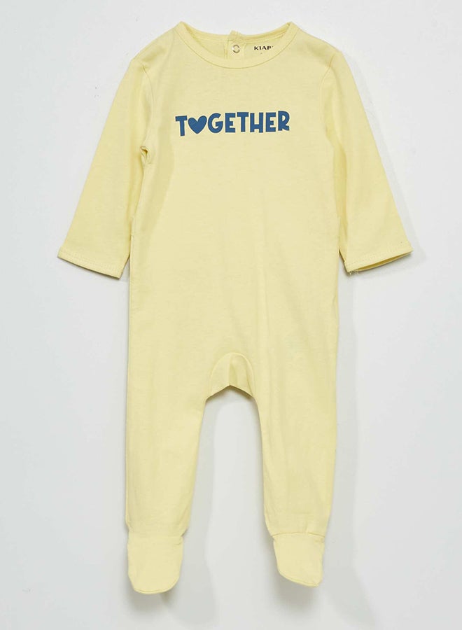 Kiabi Unisex Plain Sleepingsuit - Image 1