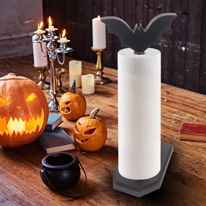 Gothic Coffin Paper Holder Dark Art Design Embossed Patterns – Detachable Lid Vintage Storage for Halloween Home Decor - Image 5