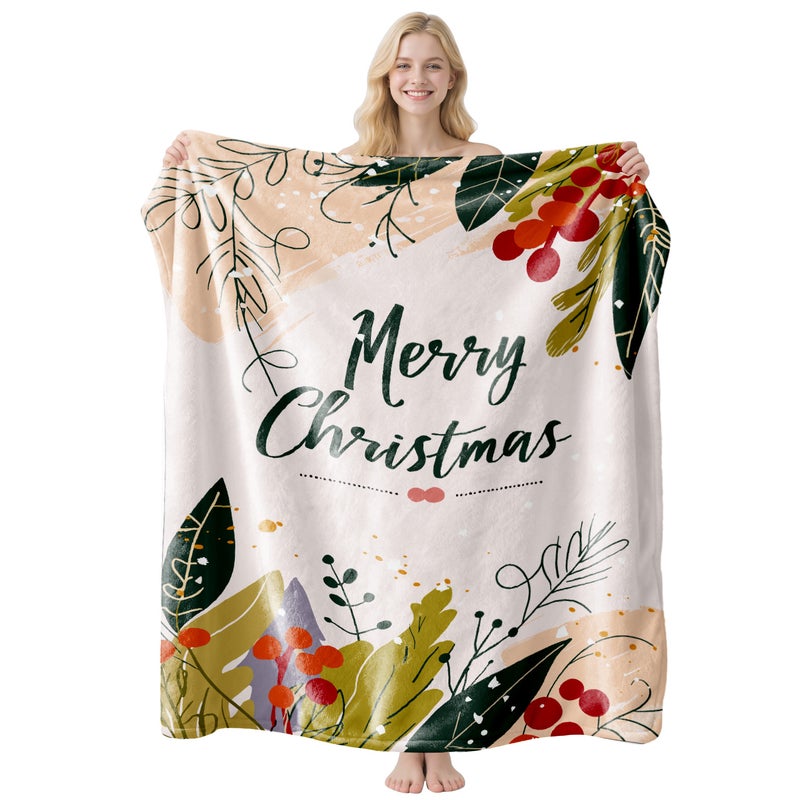 Source Manufacturer Christmas Flannel Blanket Customized With Free Proofing And Support For Size Customization Jit Dropshipping - Image 2
