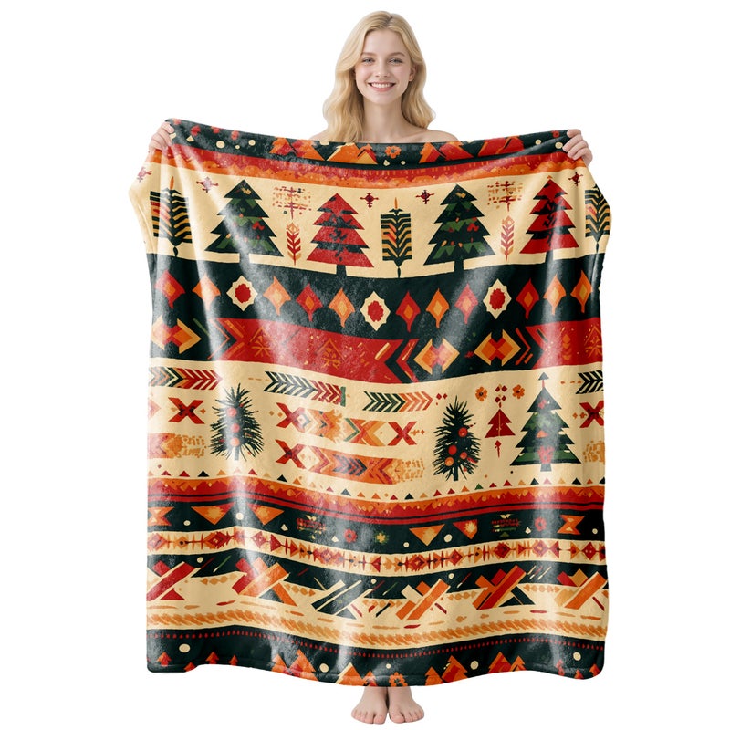 Source Manufacturer Christmas Flannel Blanket Customized With Free Proofing And Support For Size Customization Jit Dropshipping - Image 1