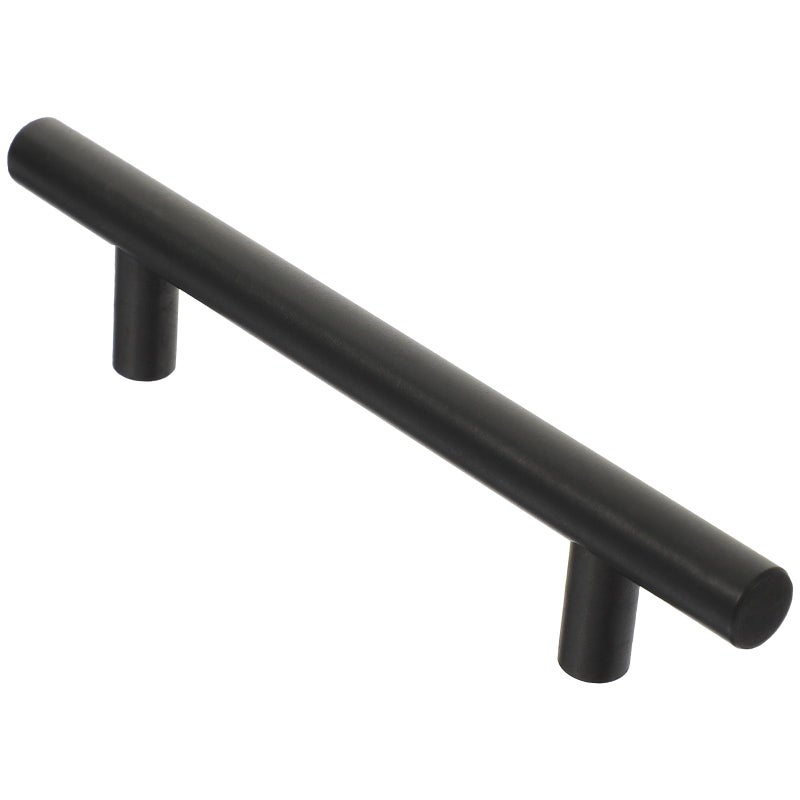 Matte Black Cabinet Knobs and Drawer Pulls 96mm Hole Spacing American Style Wardrobe Kitchen Hardware - Image 2