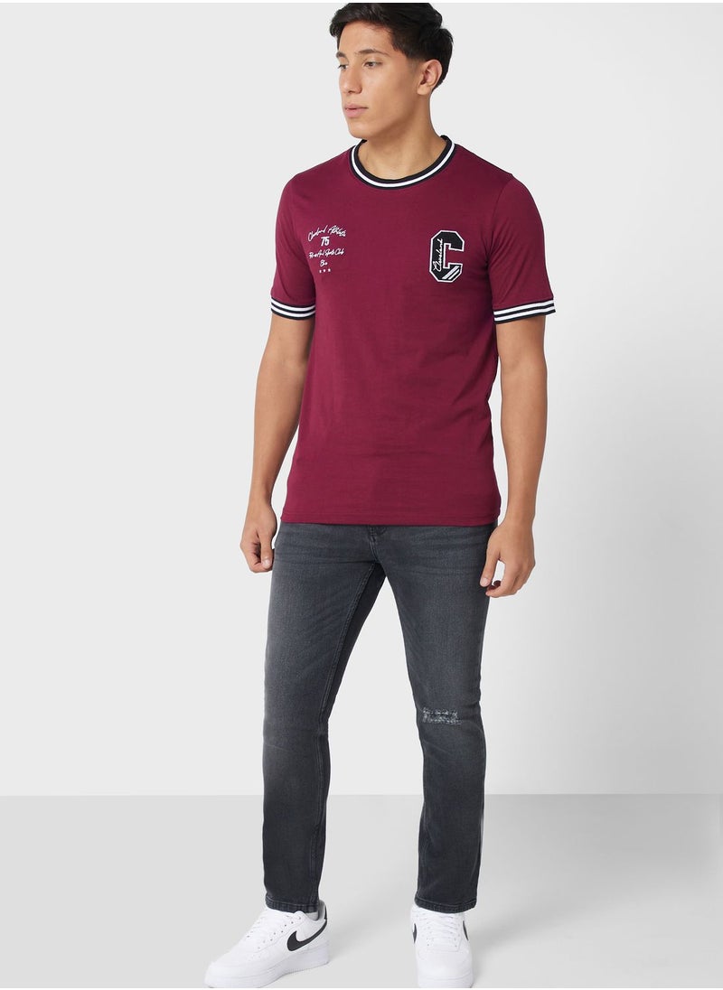 Seventy Five - Slim Fit Washed Jeans - Image 1