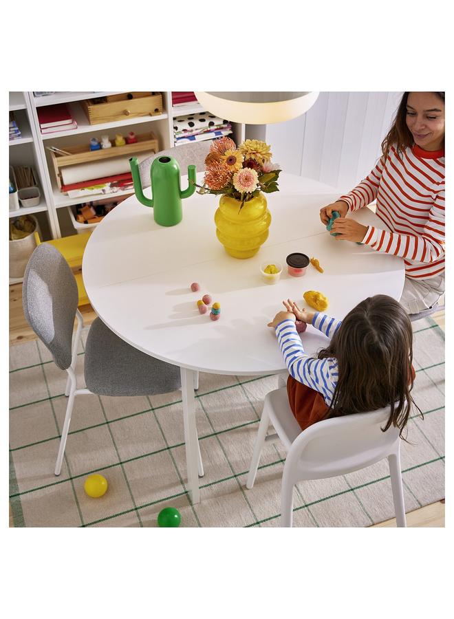 erorex Rug, flatwoven, off-white/green, 133x195 cm - Image 3