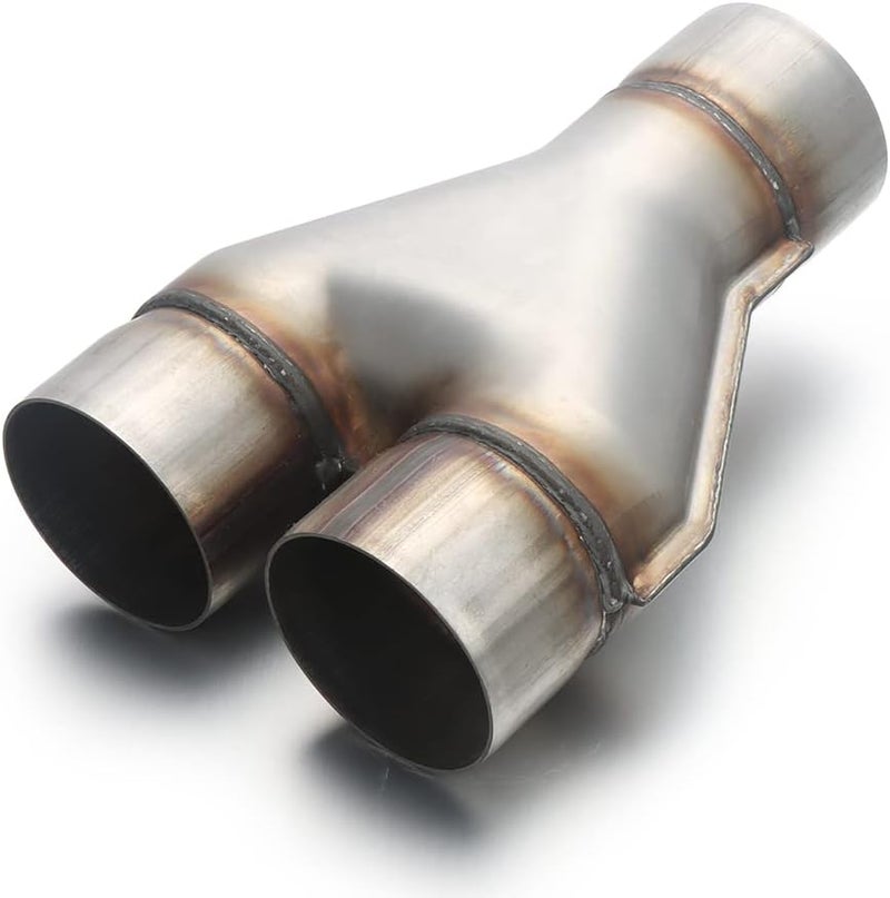 LCGP 3 Inch Inlet Y Pipe, Universal Stainless Steel Diesel Y-Pipe - Image 1