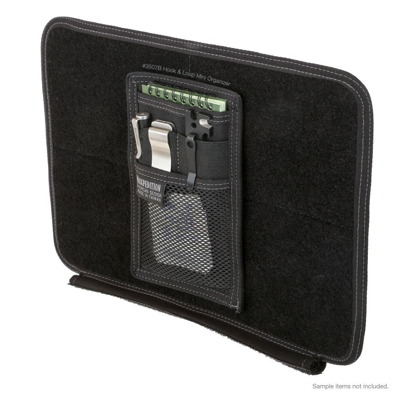 Maxpedition Gear Hook and Loop Mini Organizer, Black,4.375 x 7" - Image 5
