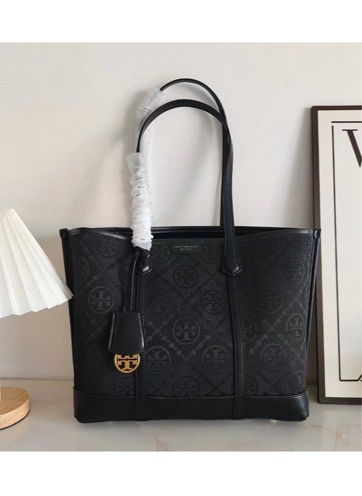 Burch - Classic Jacquard Shoulder Bag 36*29*13.4cm - Image 1