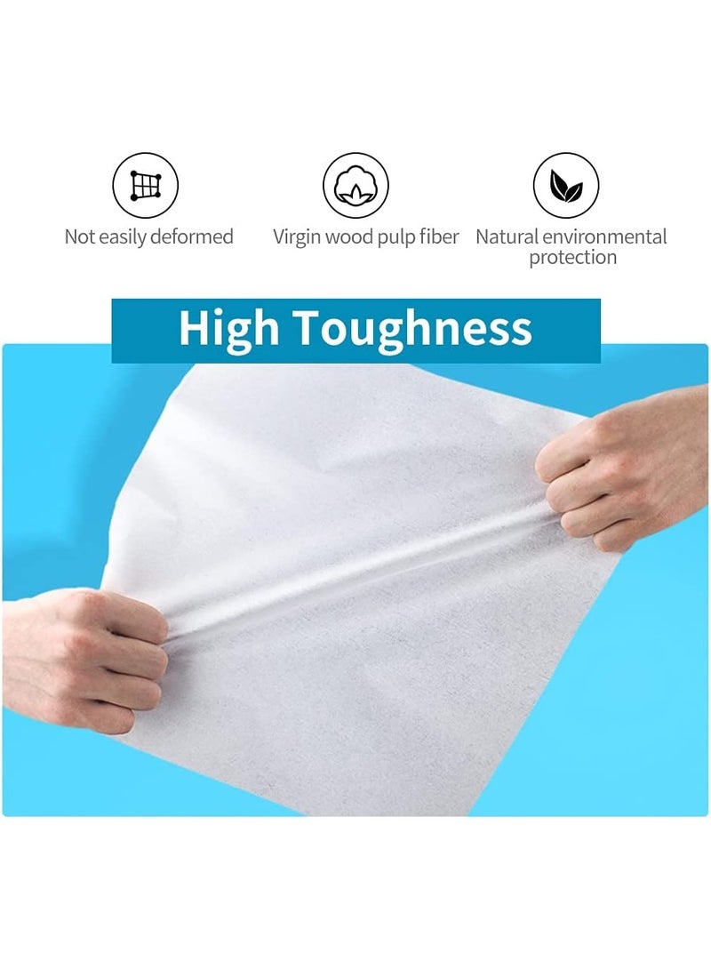 Bird Cage Liner Papers, 100 Sheets 10.6×8in Non-Woven Bird Cage Liners, 4 Size to Choose, Precut Absorbent Bird Paper (10.6×8in, 100 Sheet) - Image 3