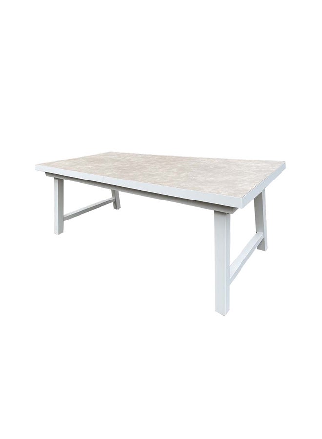 Suncoast Juno Outdoor Dining Set White  - Image 3