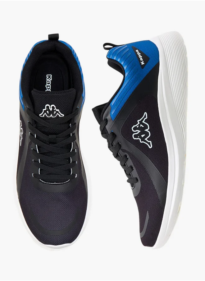 Kappa Men's Logo Print Lace-Up Sports Shoes