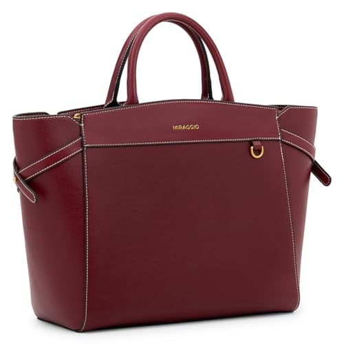 Miraggio Kayla Tote Bag (Wine) - Image 4